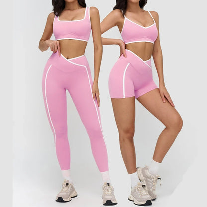 Women's Everyday Yoga Set with Medium-Support Top for Gym Workouts