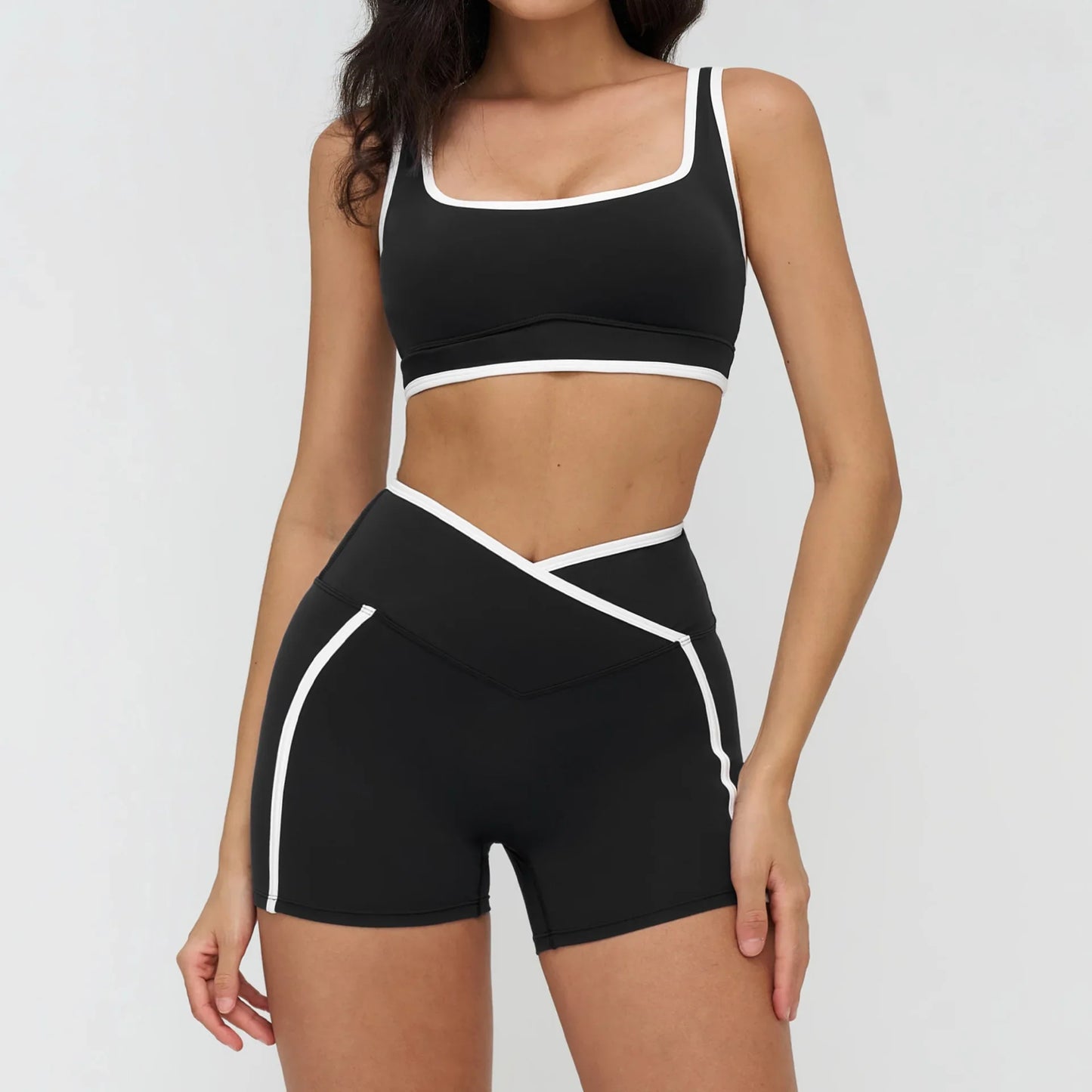 Women's Everyday Yoga Set with Medium-Support Top for Gym Workouts