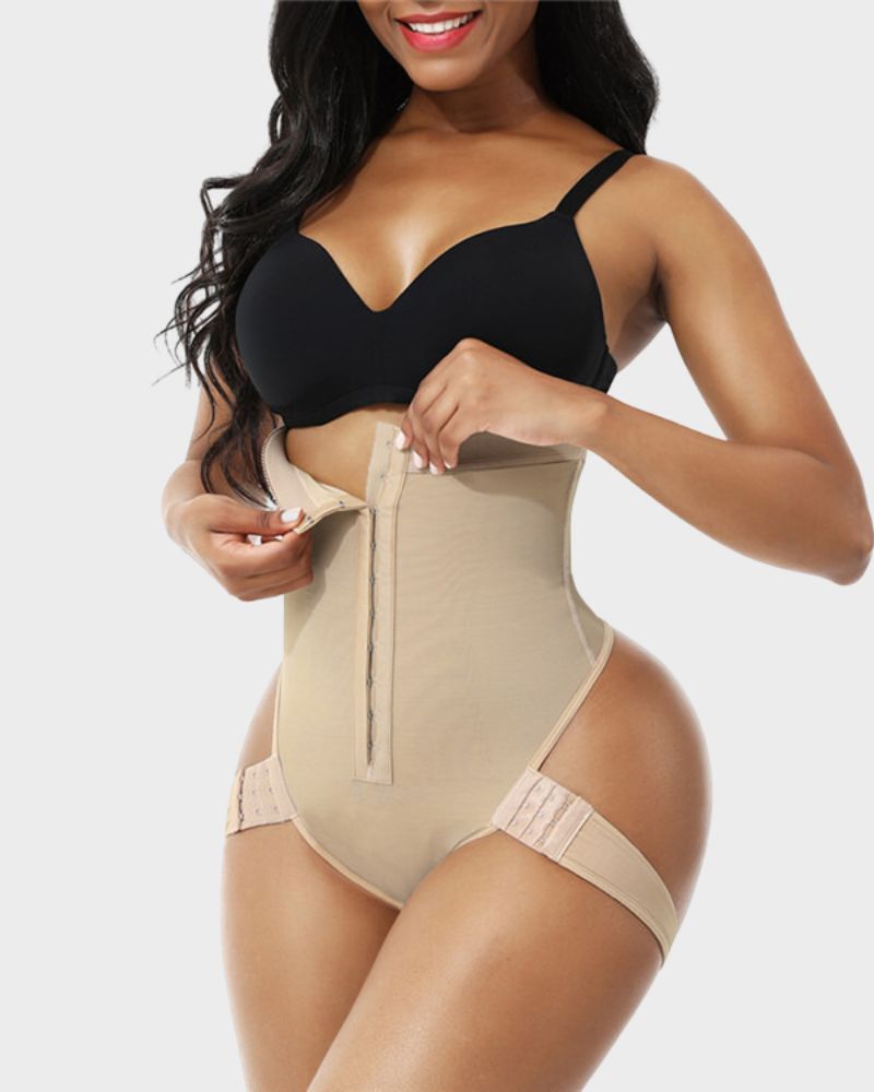 Women's High-Waist Tummy Shaper with Firm Control for Curves