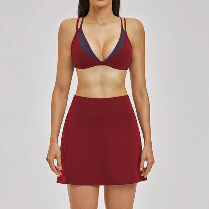 Women's High Waist Yoga Set with Seamless Design for Yoga