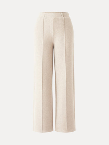 Women's High Waisted Pull-On Pant with Straight Leg for Work