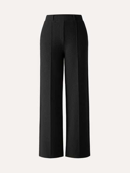 Women's High Waisted Pull-On Pant with Straight Leg for Work