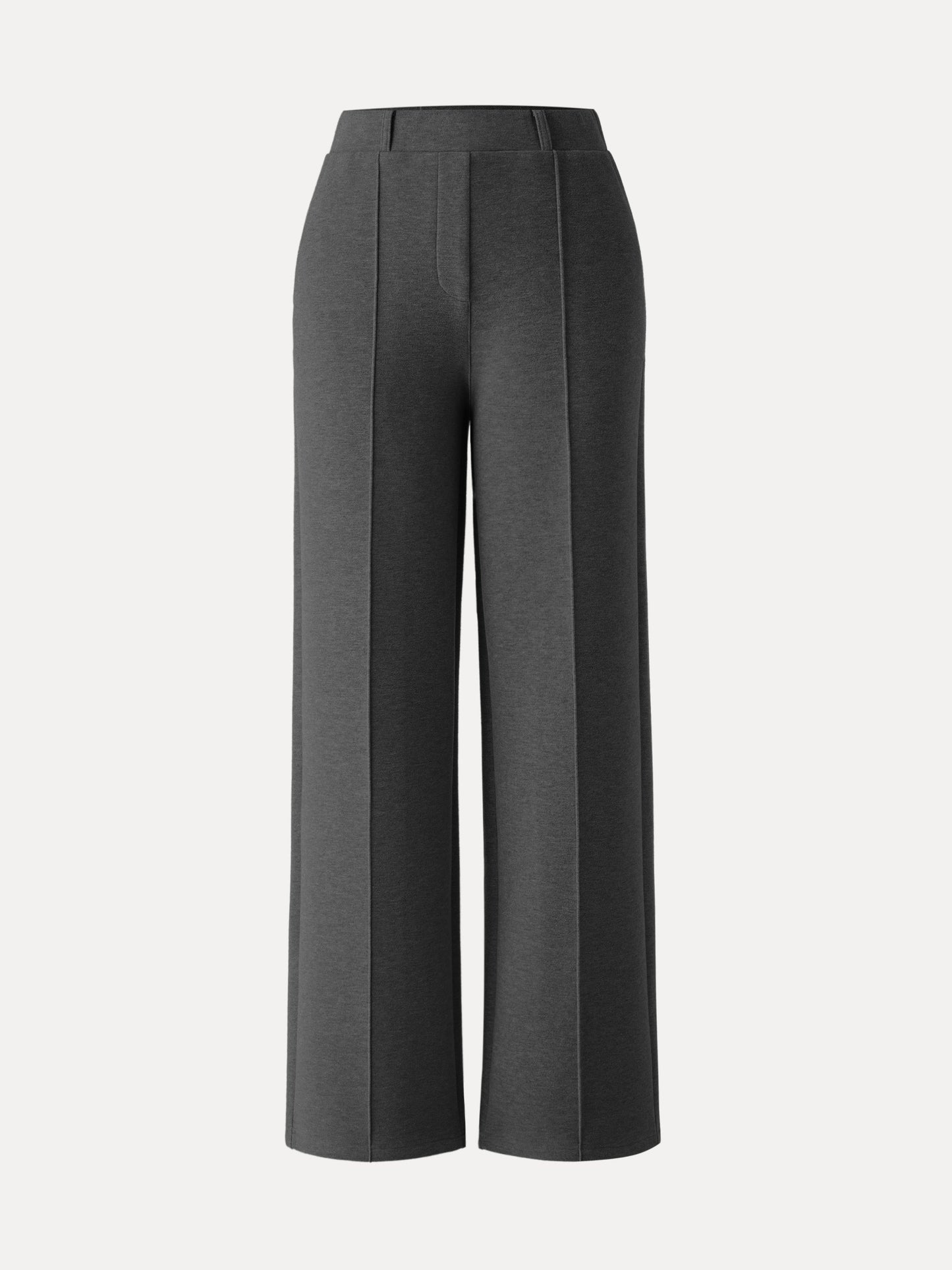 Women's High Waisted Pull-On Pant with Straight Leg for Work