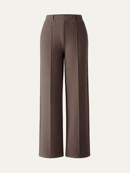 Women's High Waisted Pull-On Pant with Straight Leg for Work