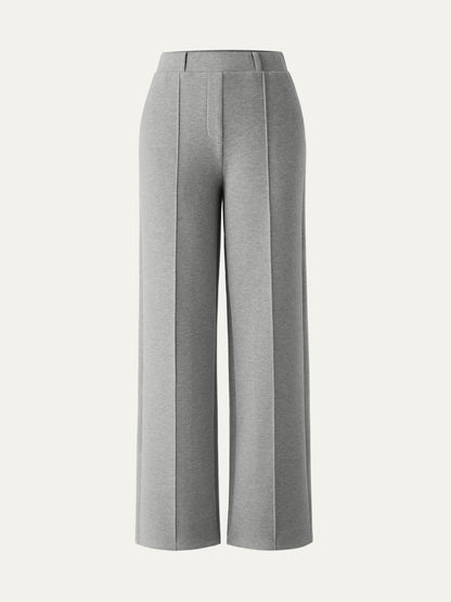 Women's High Waisted Pull-On Pant with Straight Leg for Work