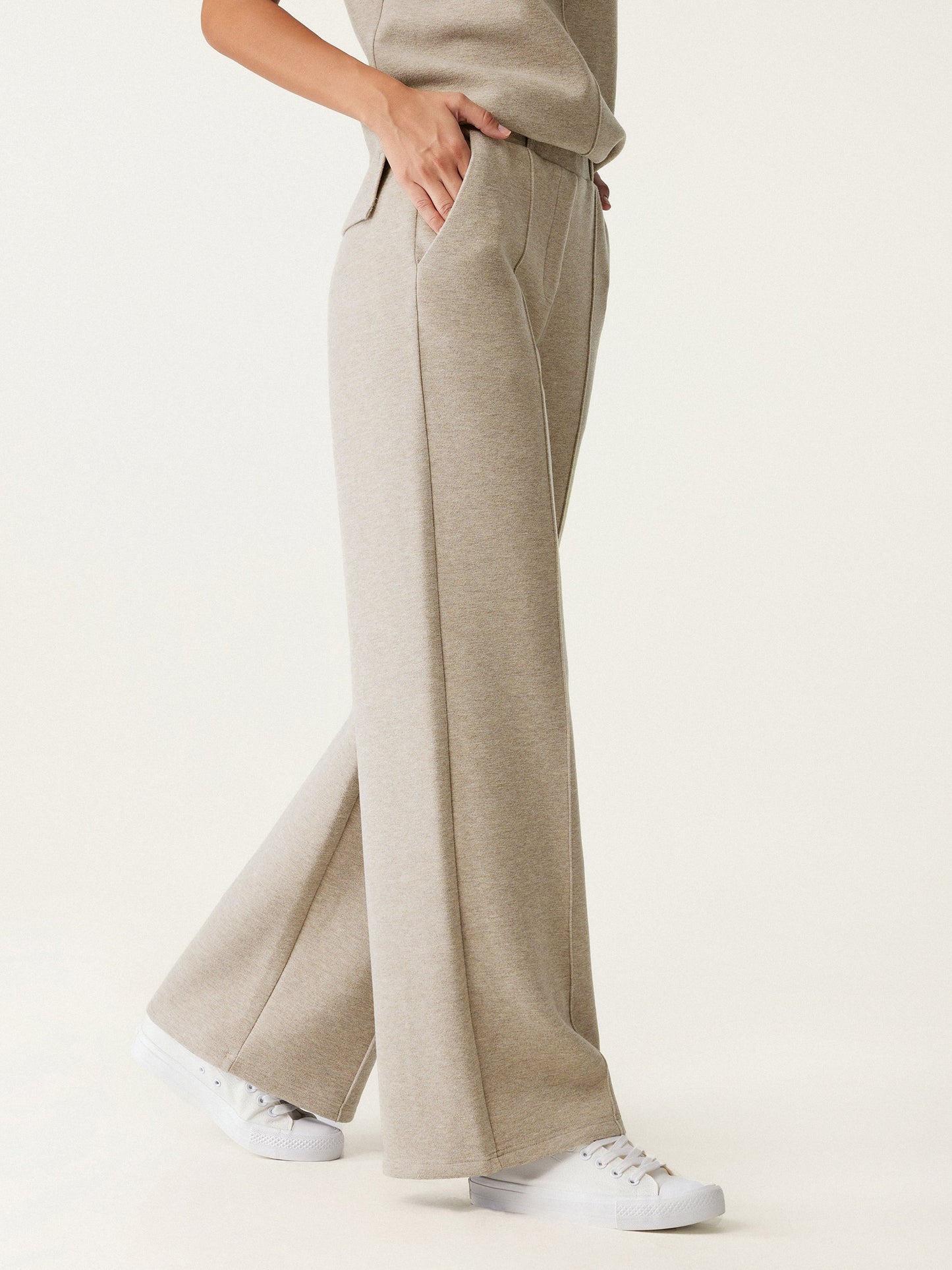Women's High Waisted Pull-On Pant with Straight Leg for Work