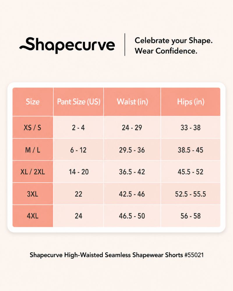 Women's High-Waisted Shapewear Shorts for Under Dresses