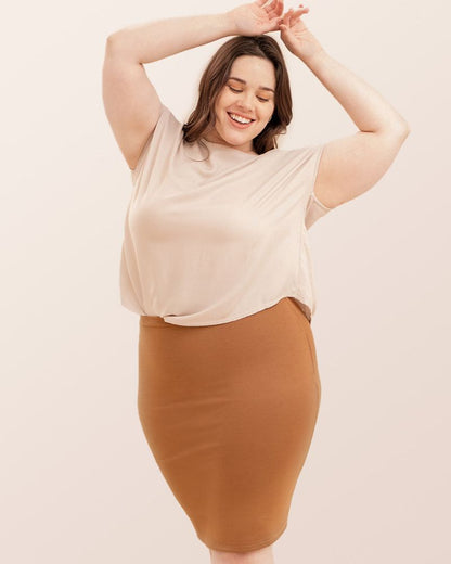 Women's High-Waisted Shapewear Shorts for Under Dresses