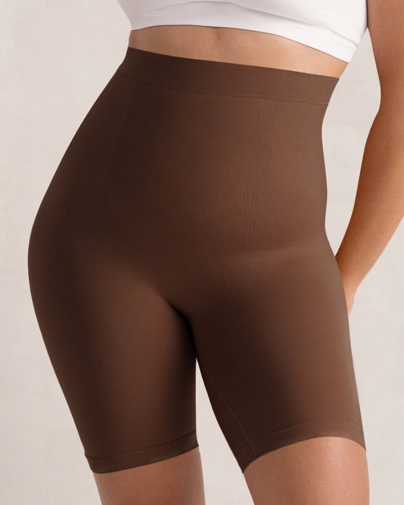 Women's High-Waisted Shapewear Shorts for Under Dresses