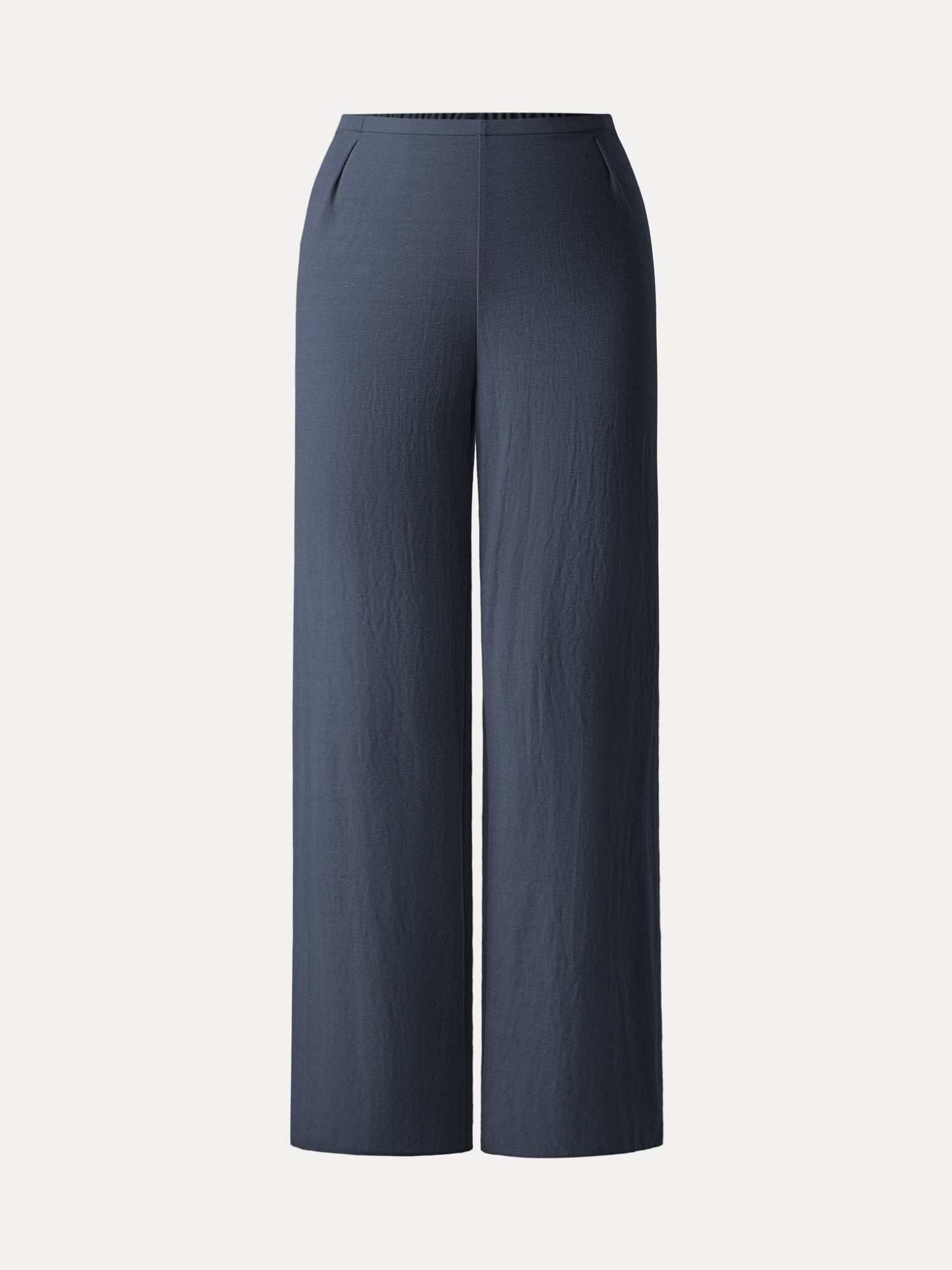 Women's Mid Rise Straight Leg Trousers for Casual Wear