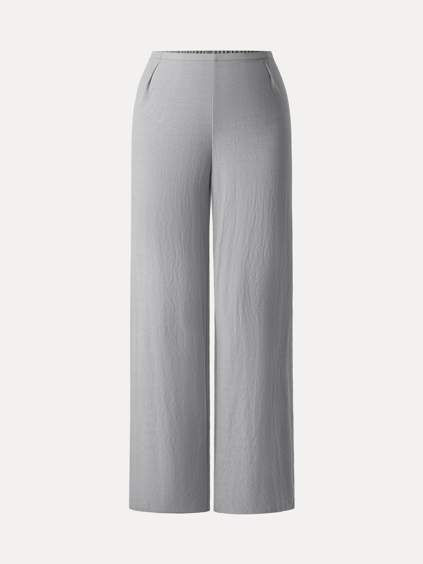 Women's Mid Rise Straight Leg Trousers for Casual Wear