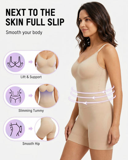 Women's Sculpting Bodysuit with Back Access for Daily Wear