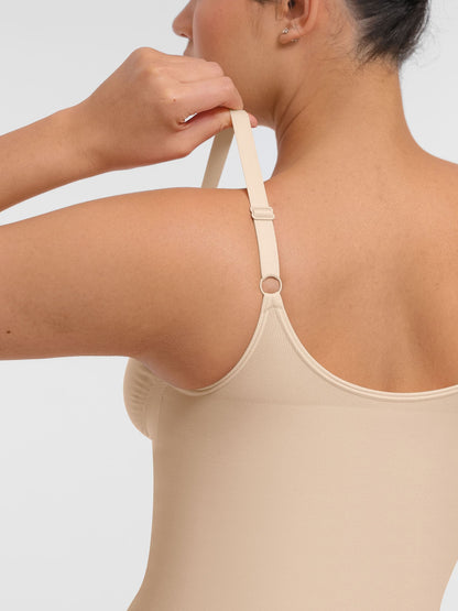 Women's Seamless Shaping Bodysuit with Zip for All-Day Wear