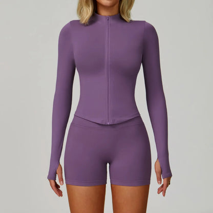 Women's Seamless Yoga Sets with Sports Bra for Gym