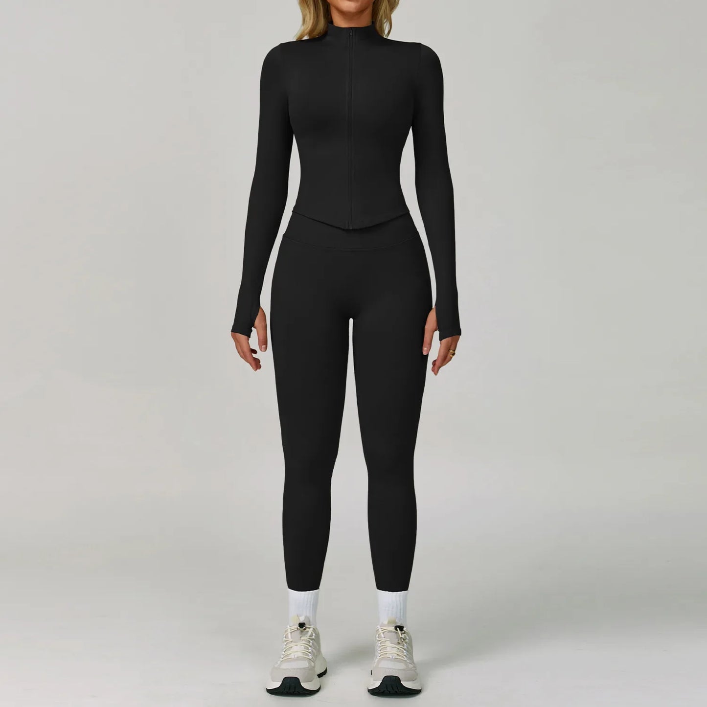 Women's Seamless Yoga Sets with Sports Bra for Gym