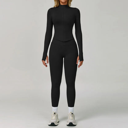 Women's Seamless Yoga Sets with Sports Bra for Gym