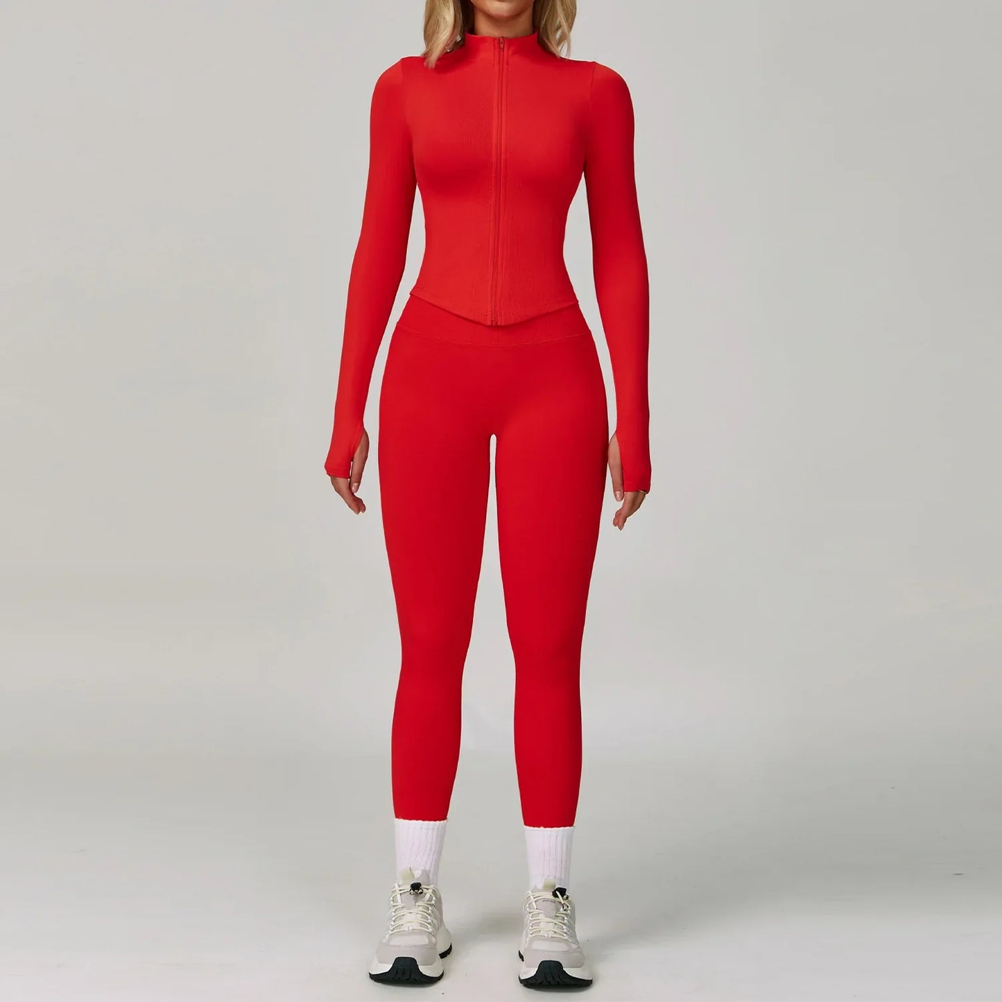 Women's Seamless Yoga Sets with Sports Bra for Gym