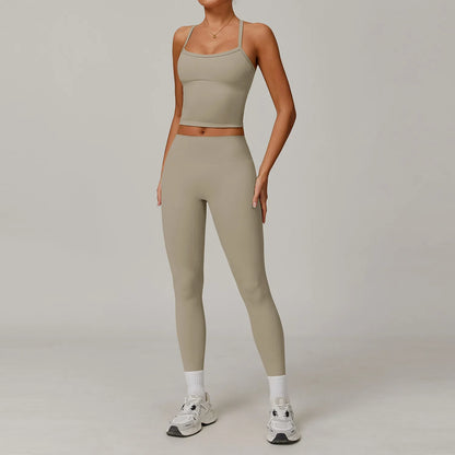 Women's Sexy Gym Sets with Quick Drying for Workouts