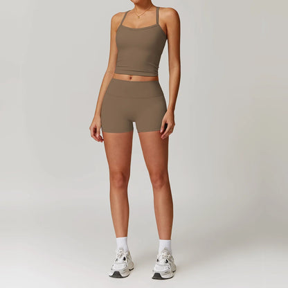 Women's Sexy Gym Sets with Quick Drying for Workouts