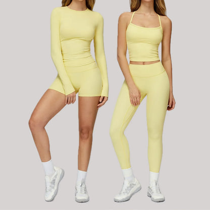 Women's Sexy Gym Sets with Quick Drying for Workouts