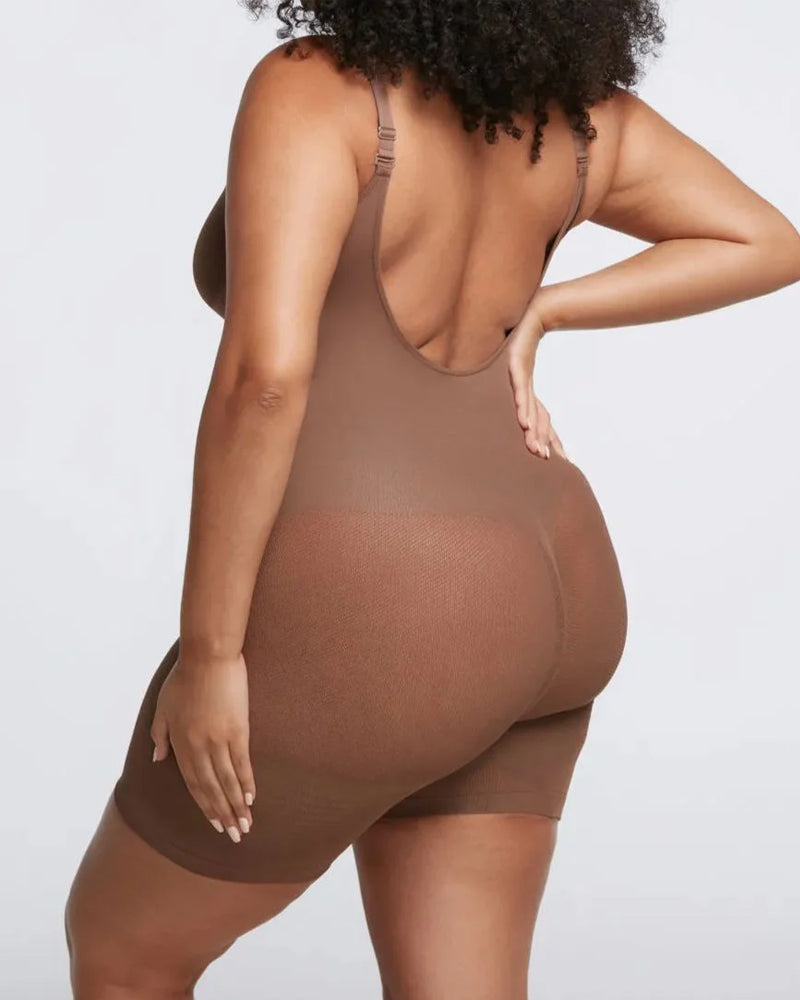 Women's Shapewear Bodysuit with Low Back for Formal Wear