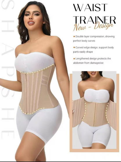 Women's Shapewear Corset with 23 Steel Bones for Workout