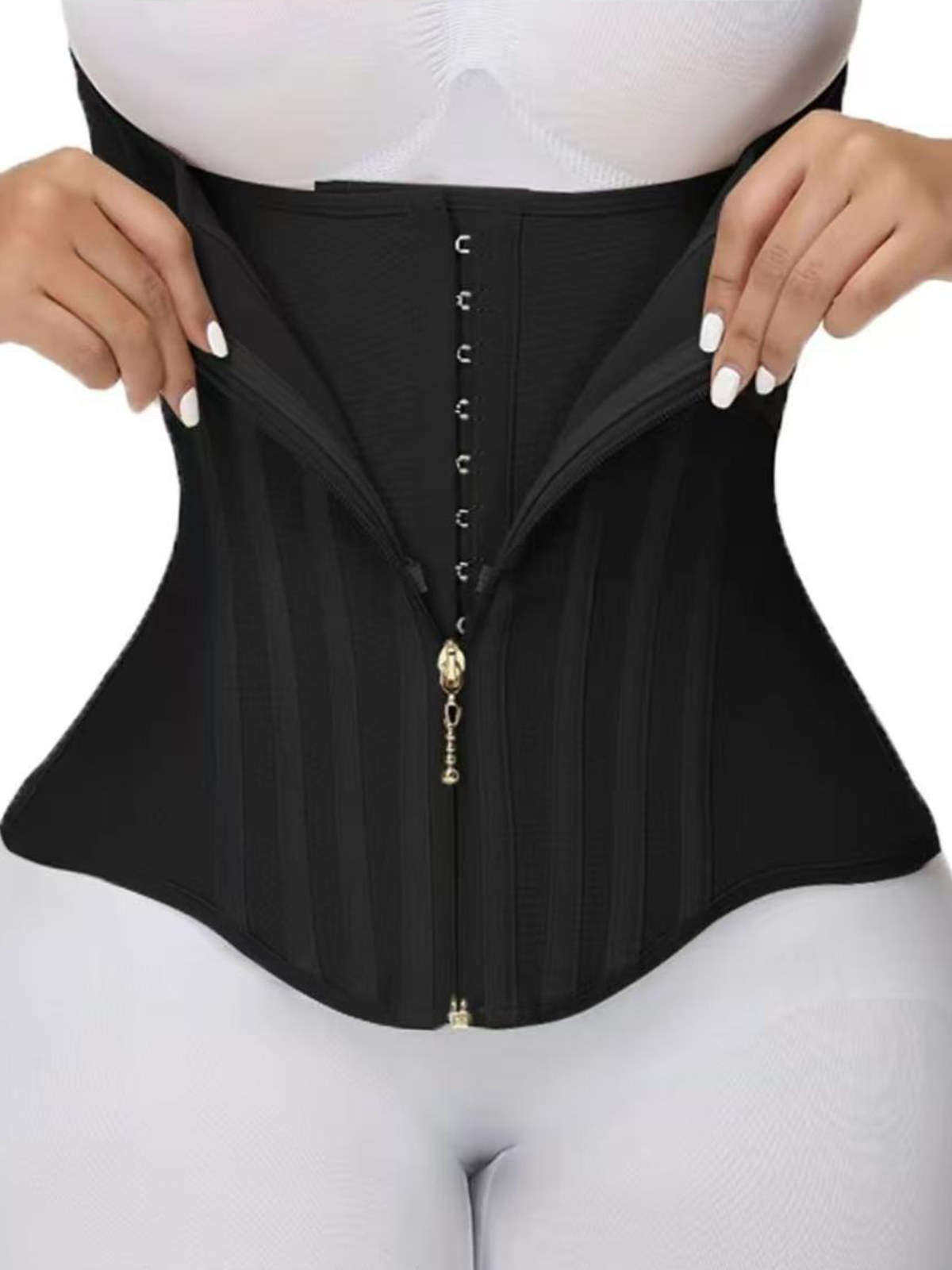 Women's Shapewear Corset with 23 Steel Bones for Workout