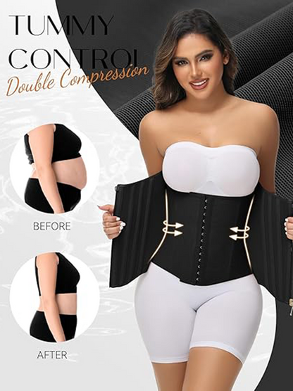 Women's Shapewear Corset with 23 Steel Bones for Workout