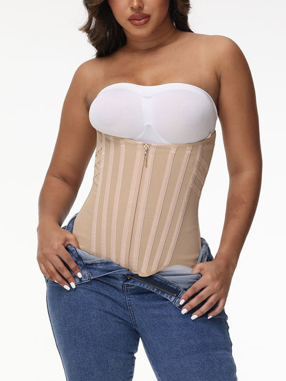 Women's Shapewear Corset with 23 Steel Bones for Workout