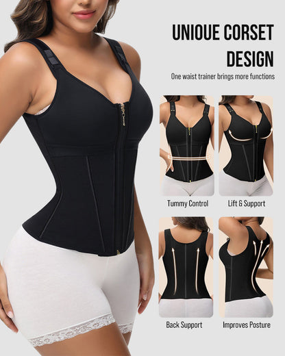 Women's Shapewear Shaper with Bra Dual-Layer for Weddings
