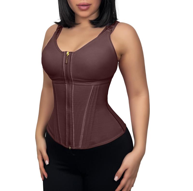 Women's Shapewear Shaper with Bra Dual-Layer for Weddings