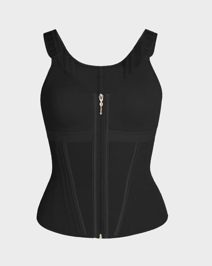 Women's Shapewear Shaper with Bra Dual-Layer for Weddings