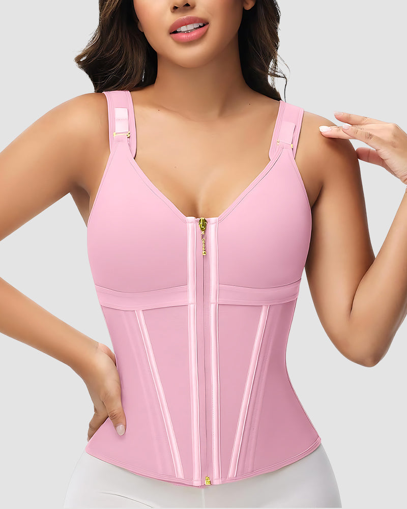 Women's Shapewear Shaper with Bra Dual-Layer for Weddings