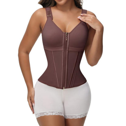 Women's Shapewear Shaper with Bra Dual-Layer for Weddings