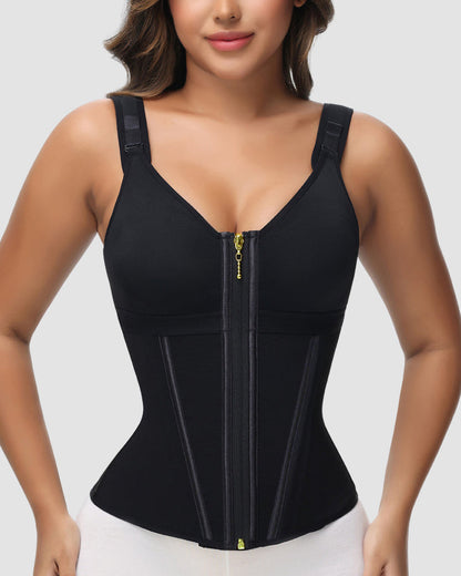 Women's Shapewear Shaper with Bra Dual-Layer for Weddings