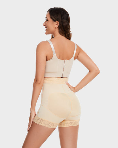 Women's Shapewear Shorts with Zipper Closure for Events