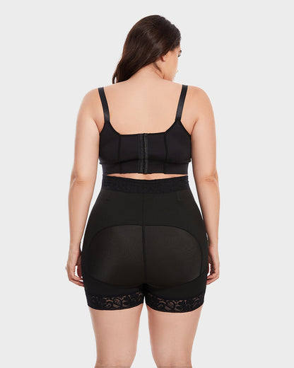 Women's Shapewear Shorts with Zipper Closure for Events