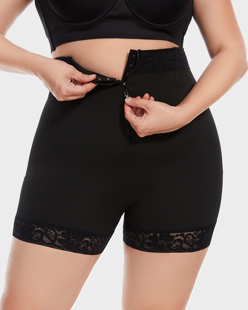 Women's Shapewear Shorts with Zipper Closure for Events