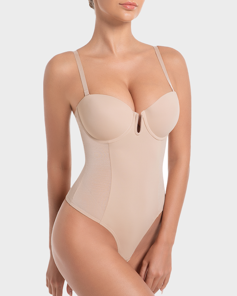 Women's Shaping Bodysuit Thong with All-in-One for Occasions