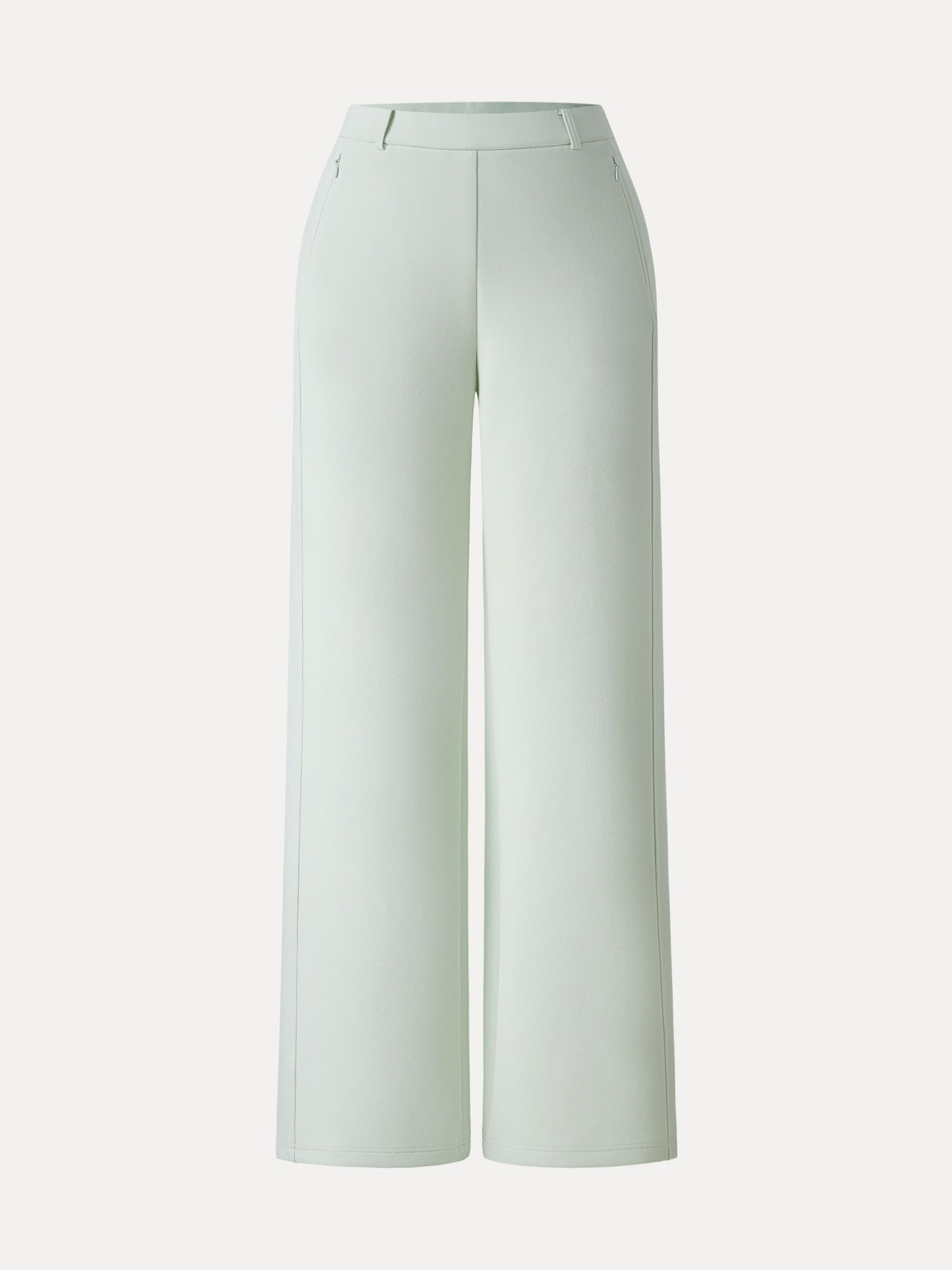 Women's Slimming High Rise Wide Leg Trousers for Workdays