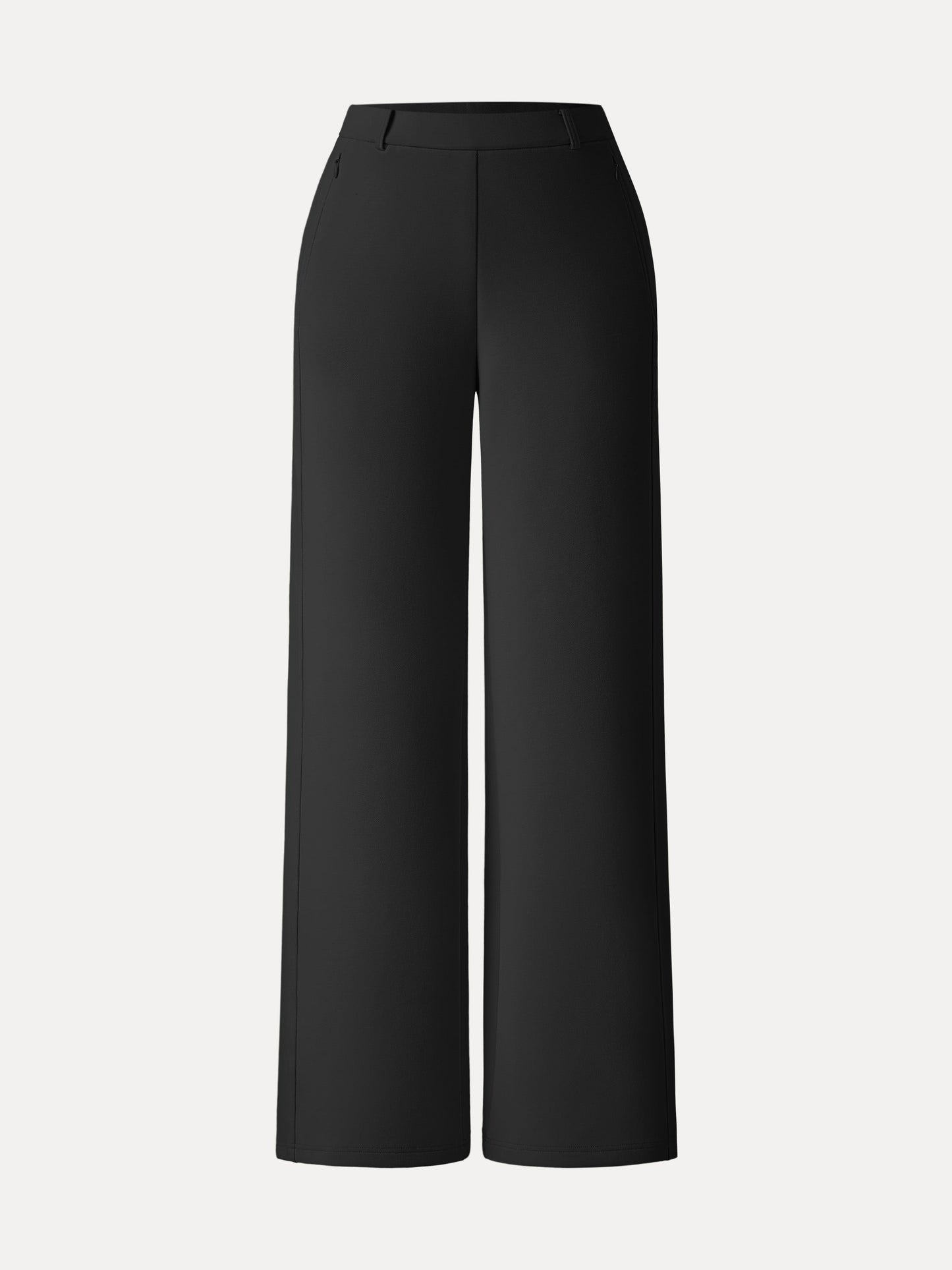 Women's Slimming High Rise Wide Leg Trousers for Workdays