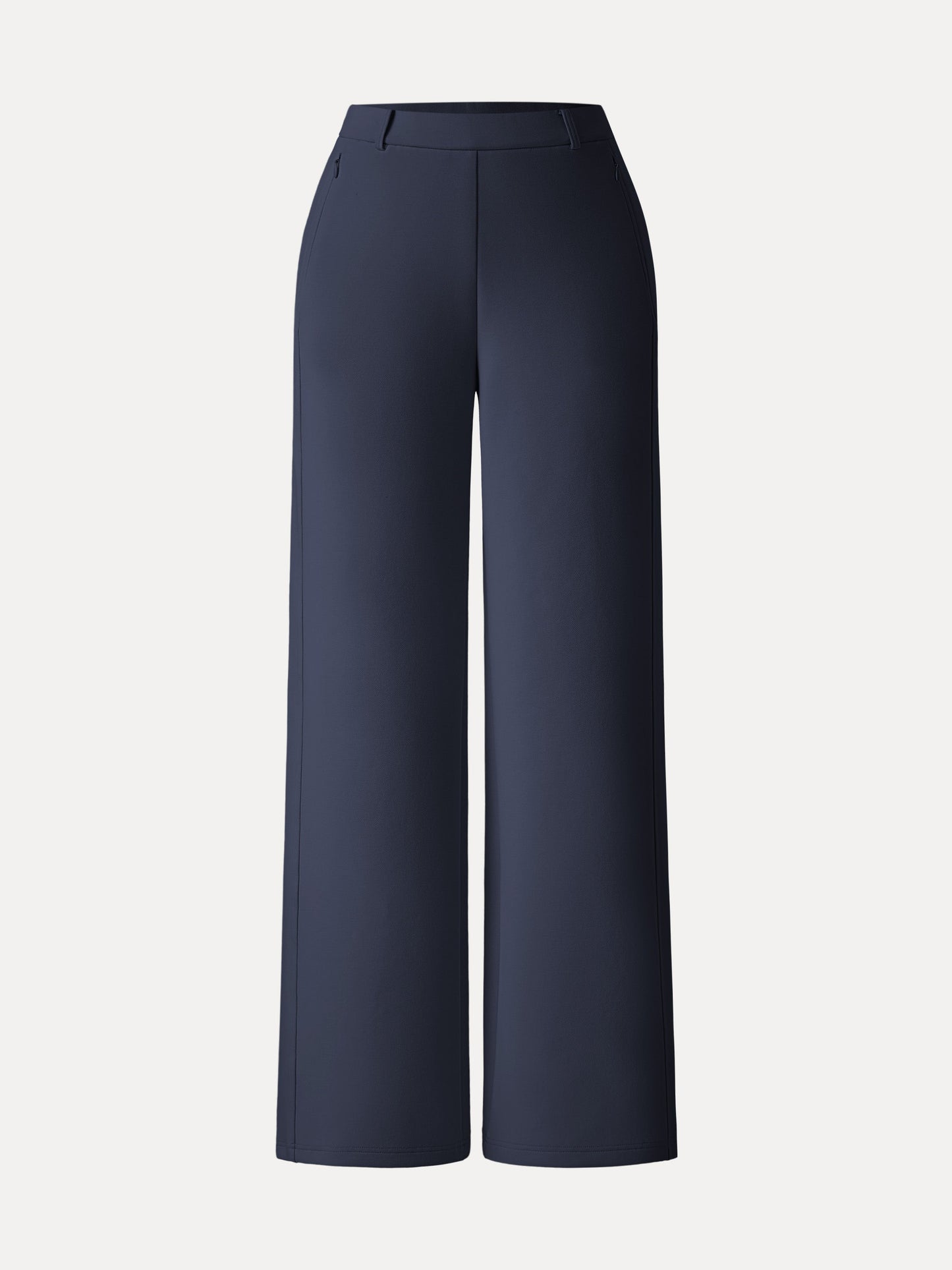 Women's Slimming High Rise Wide Leg Trousers for Workdays