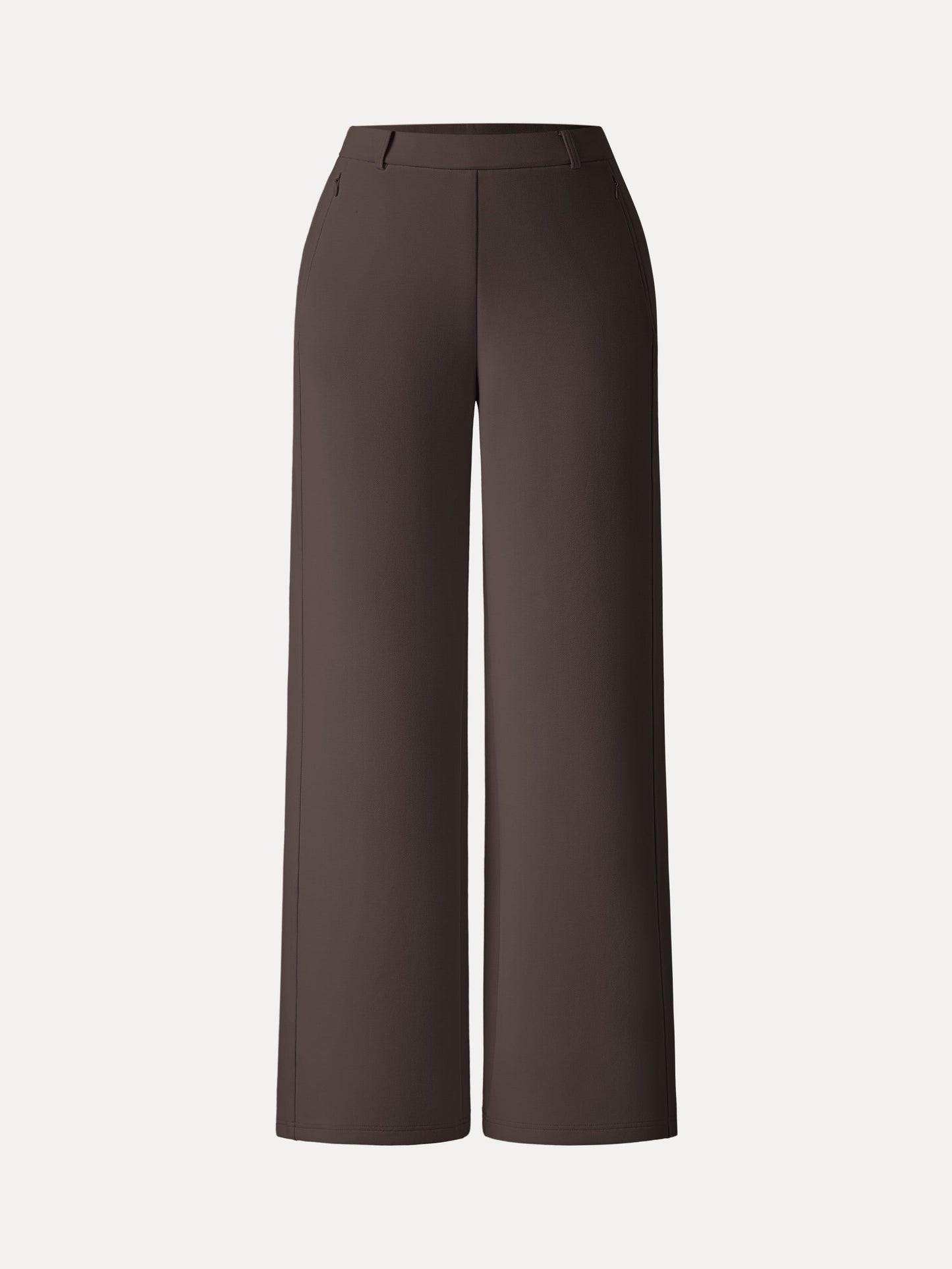 Women's Slimming High Rise Wide Leg Trousers for Workdays