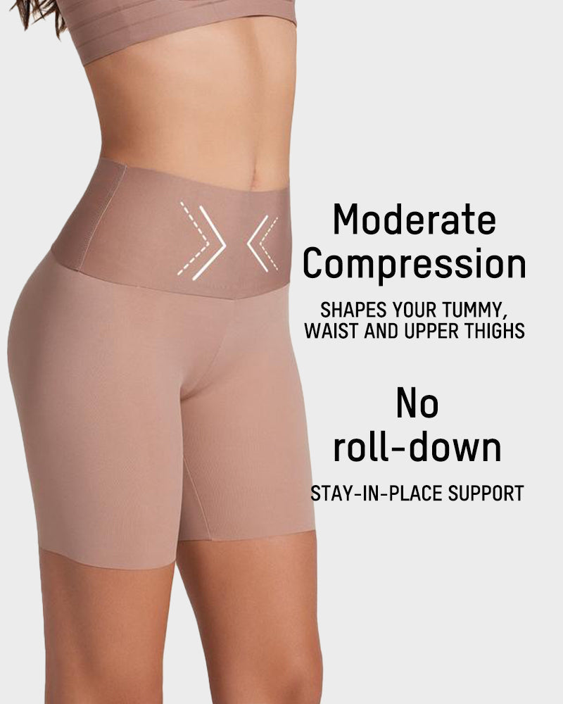 Women's Slip Shaper Shorts with No-Roll Waist for Dresses