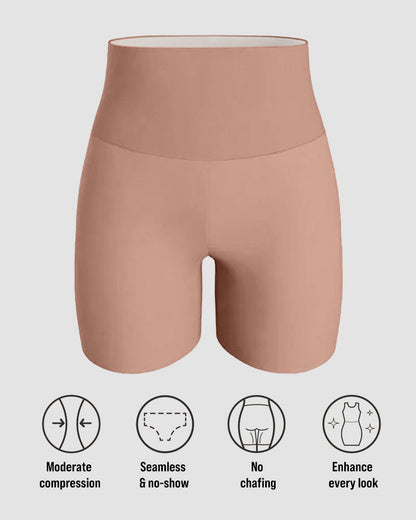 Women's Slip Shaper Shorts with No-Roll Waist for Dresses