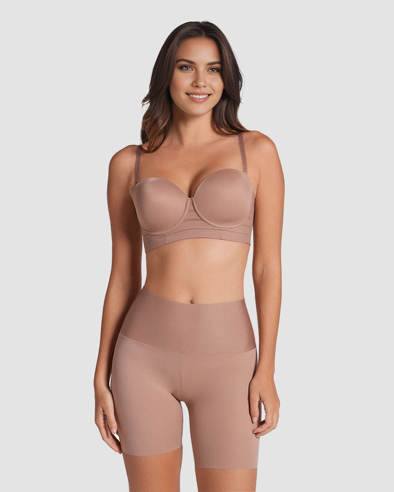 Women's Slip Shaper Shorts with No-Roll Waist for Dresses