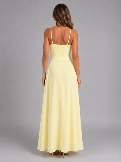 Women's Maxi Dress with Flowing Silhouette for Holidays
