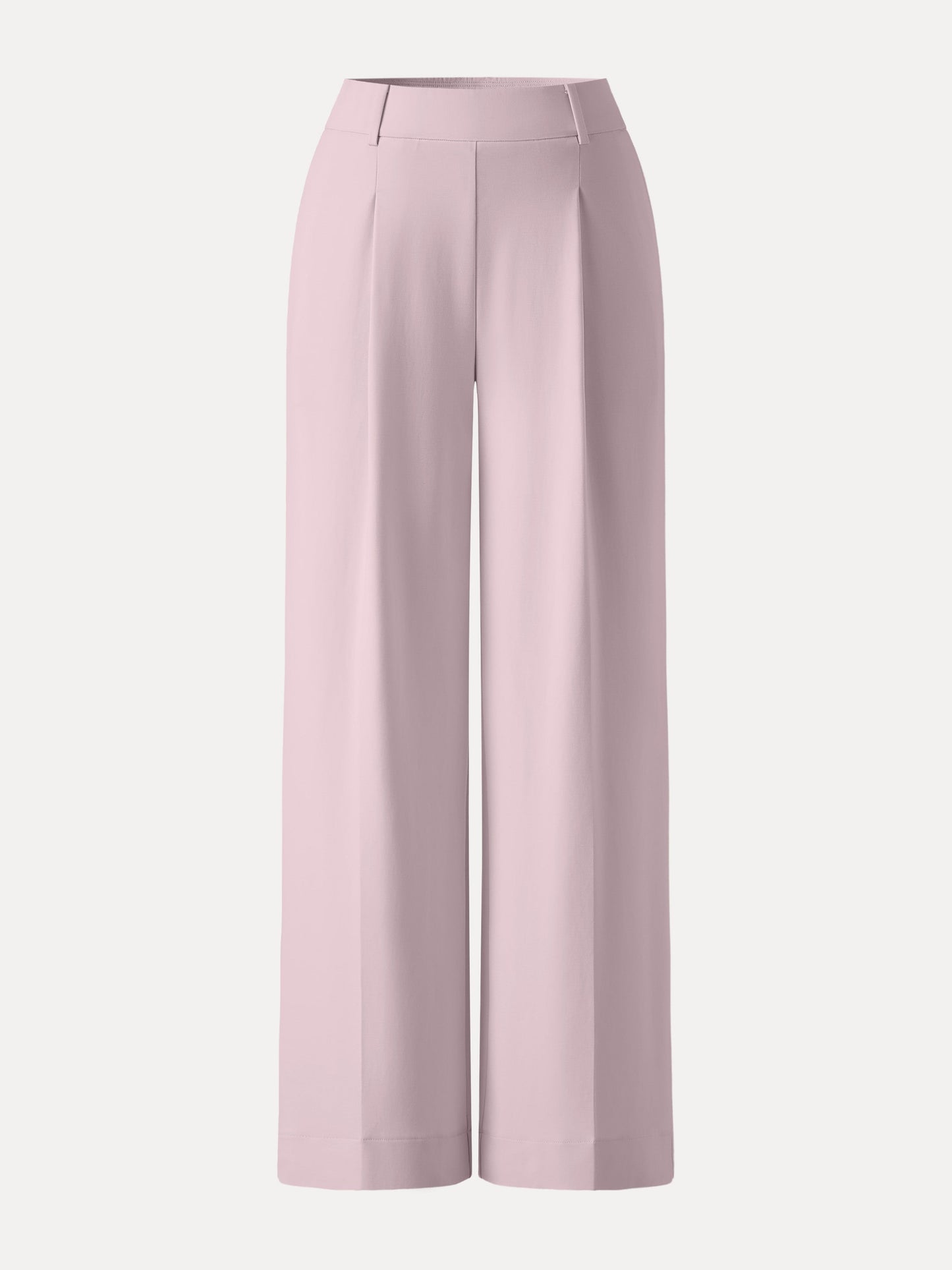 Women's Stretchy Wide Leg Pants with High Rise for Office