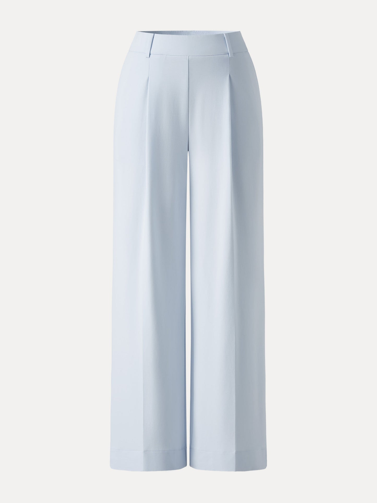 Women's Stretchy Wide Leg Pants with High Rise for Office