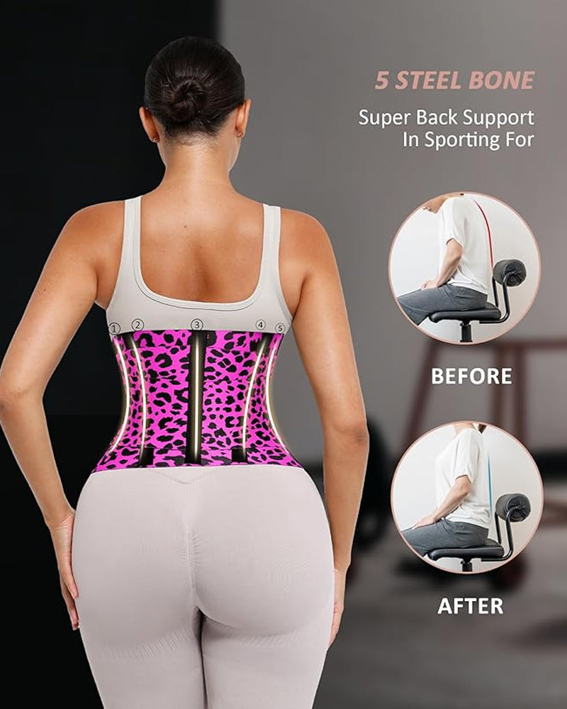 Women's Triple Wrap Waist Trainer Belt for Workouts